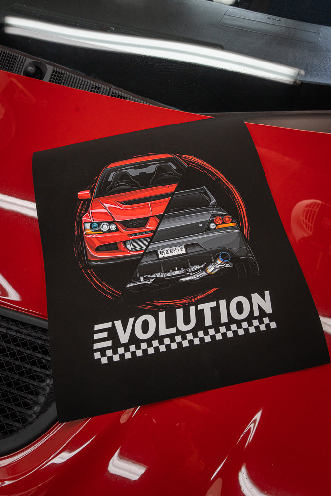 Evolution 16x20 Black Poster